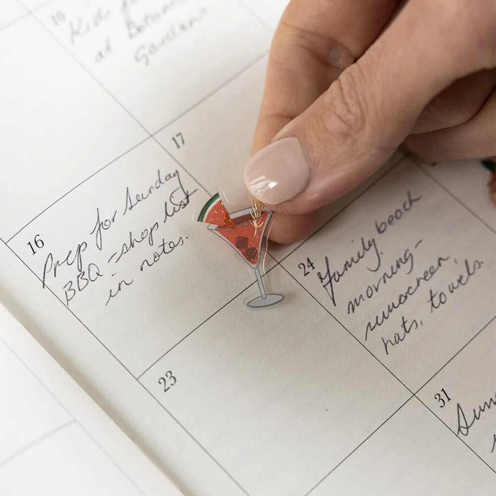 BESPOKE LETTERPRESS - Summer Holidays Sticker Sheet