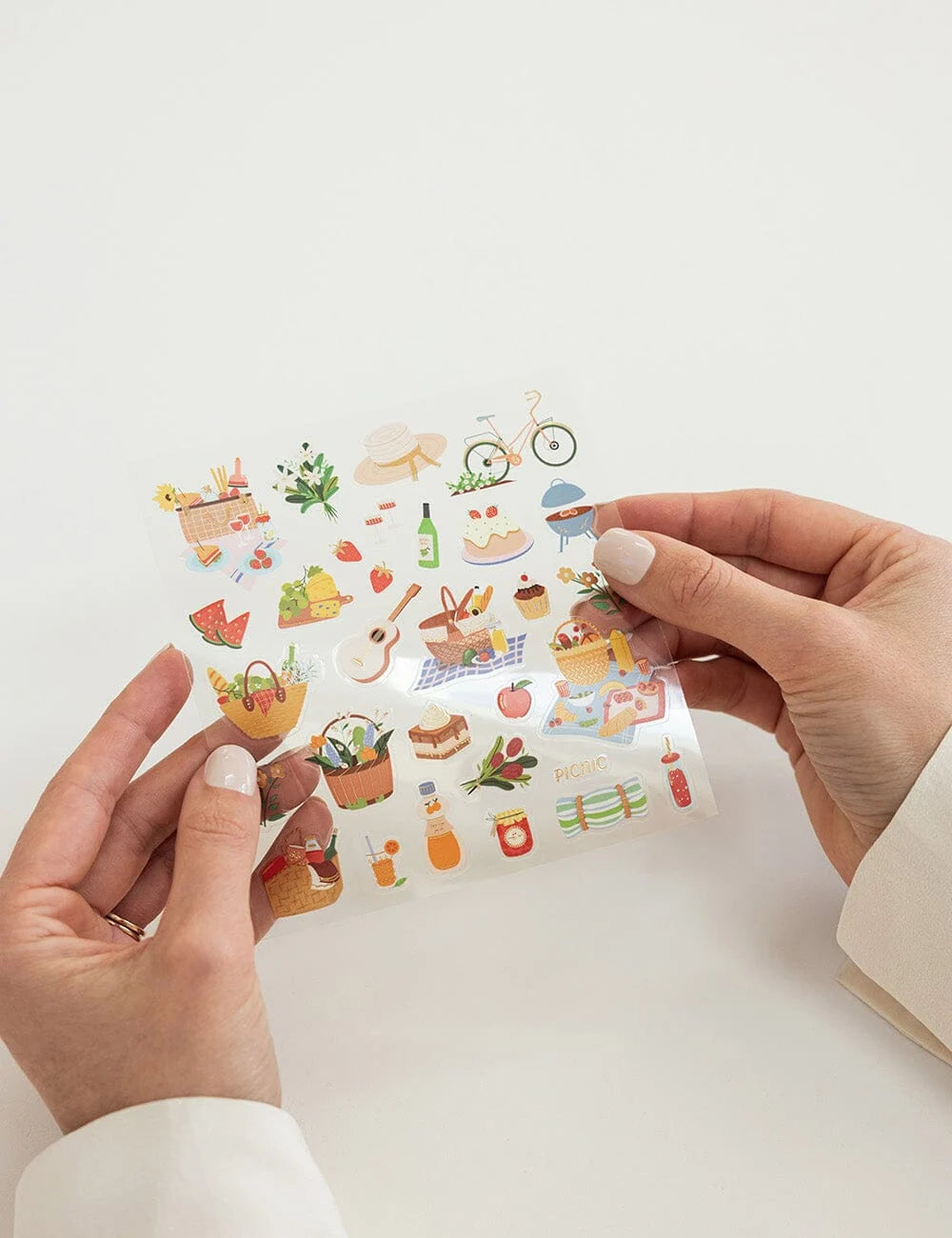 BESPOKE LETTERPRESS - Picnic Sticker Sheet