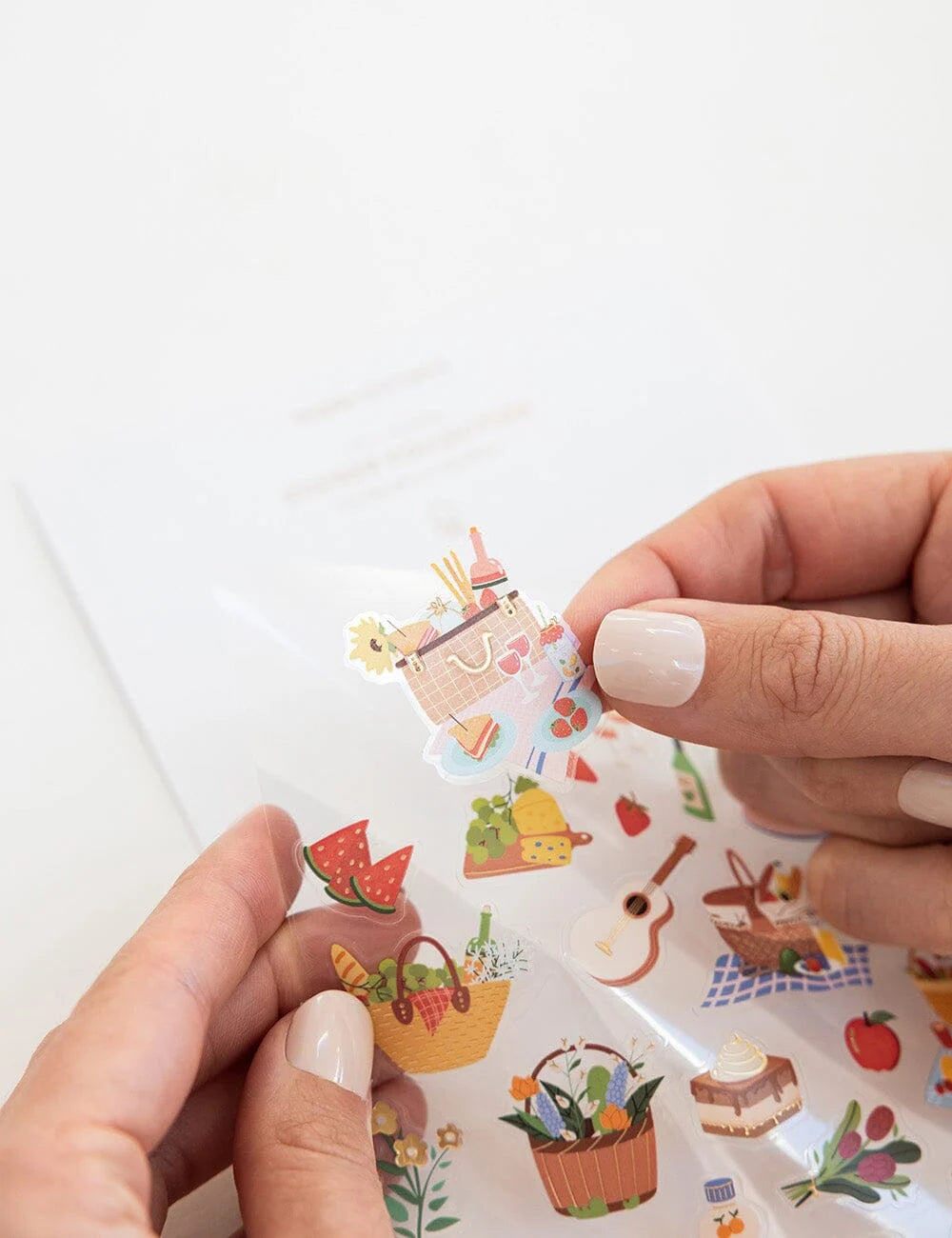 BESPOKE LETTERPRESS - Picnic Sticker Sheet
