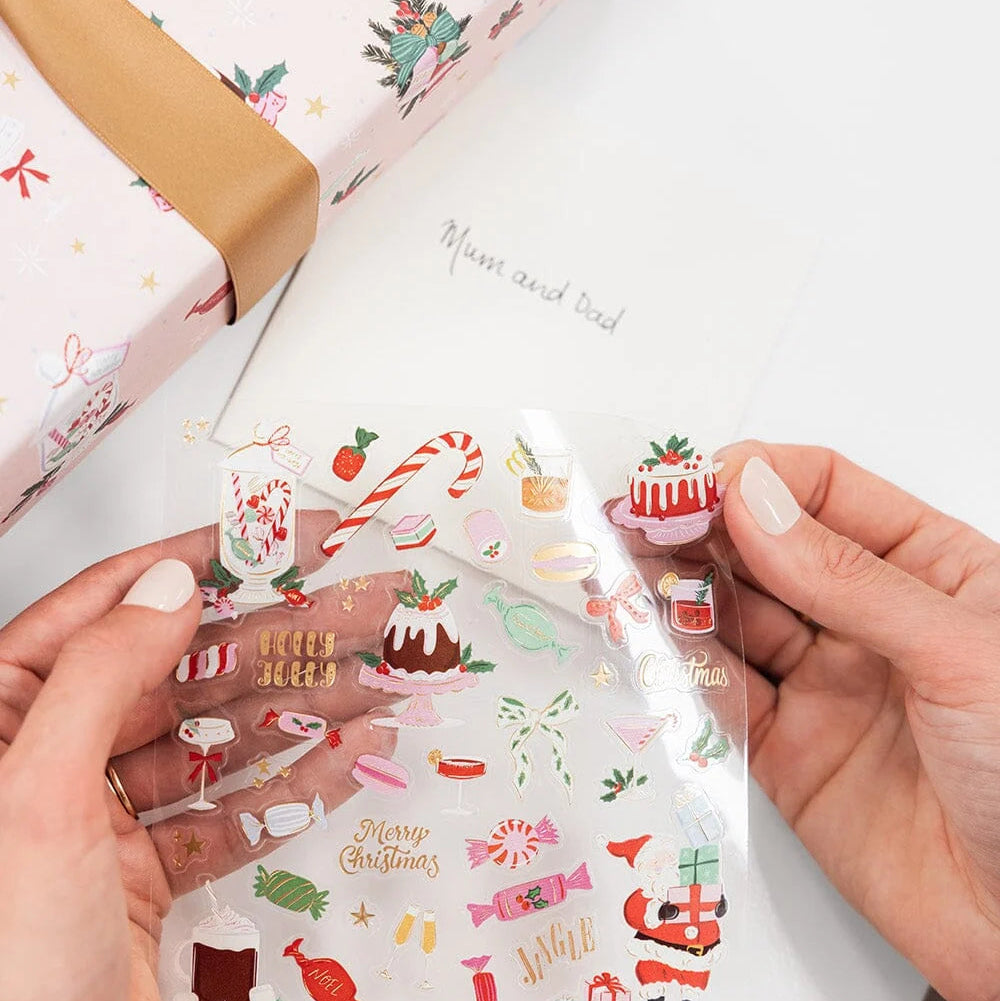 BESPOKE LETTERPRESS - "Christmas Sweets" Sticker Collection