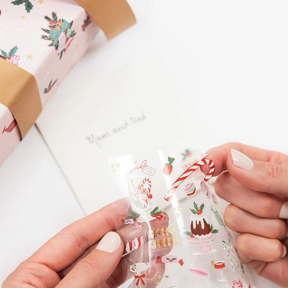BESPOKE LETTERPRESS - "Christmas Sweets" Sticker Collection