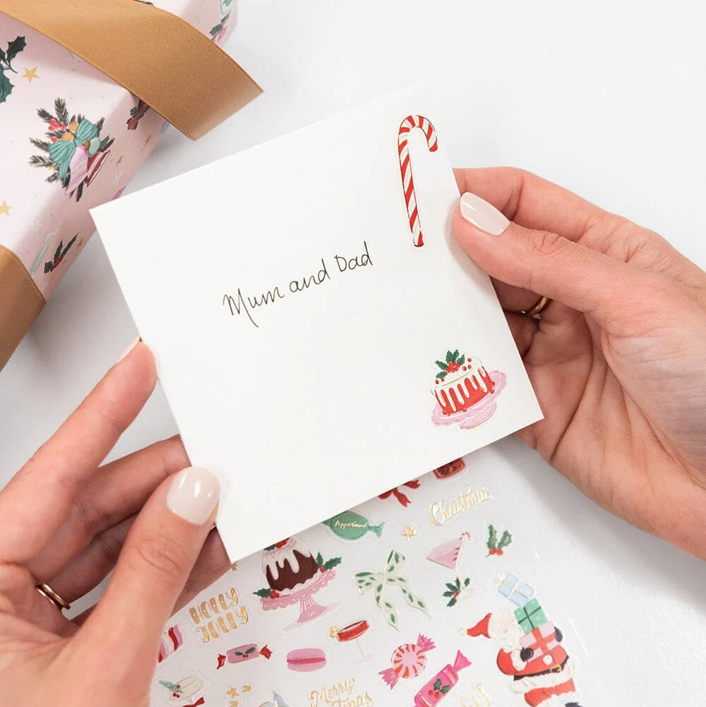 BESPOKE LETTERPRESS - "Christmas Sweets" Sticker Collection