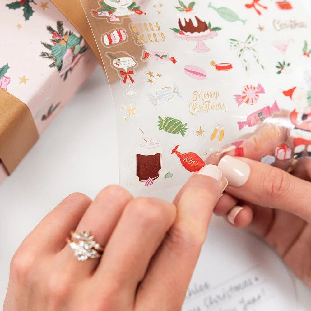 BESPOKE LETTERPRESS - "Christmas Sweets" Sticker Collection