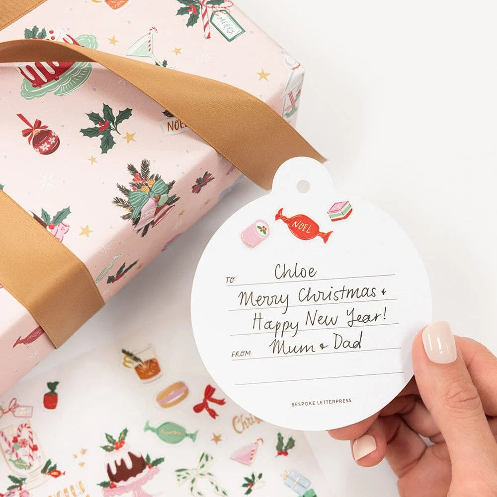 BESPOKE LETTERPRESS - "Christmas Sweets" Sticker Collection