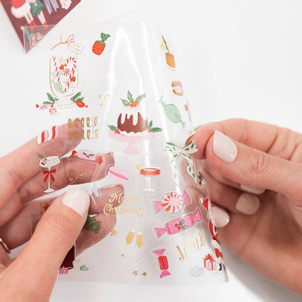 BESPOKE LETTERPRESS - "Christmas Sweets" Sticker Collection