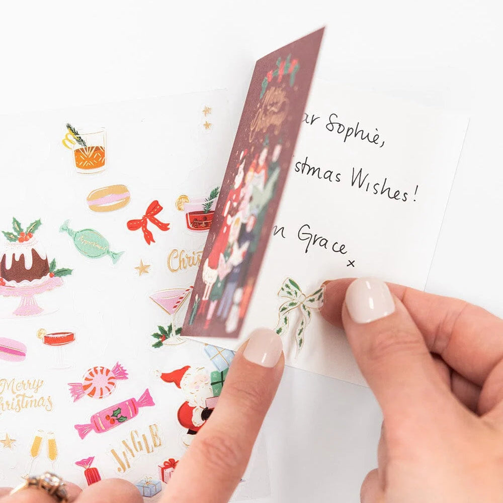 BESPOKE LETTERPRESS - "Christmas Sweets" Sticker Collection