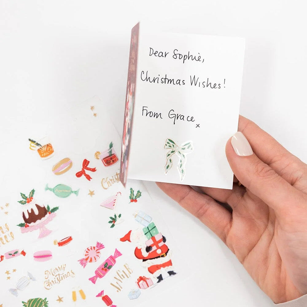 BESPOKE LETTERPRESS - "Christmas Sweets" Sticker Collection