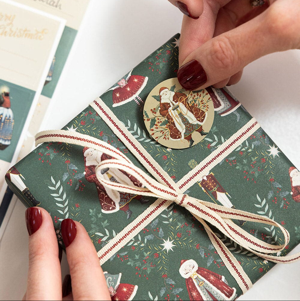 BESPOKE LETTERPRESS - "The Christmas Village" Sticker Pack - 45 stickers