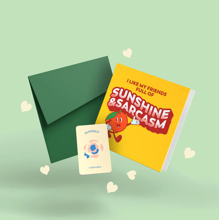 PAPERNEST - "Sunshine And Sarcasm" Greeting Card