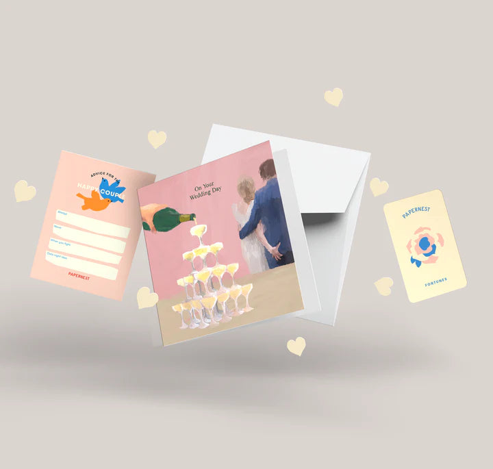 PAPERNEST - "Champagne Wedding" Card