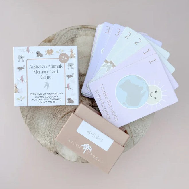 WINNIE PARKES- Australian Animals Memory Card Game