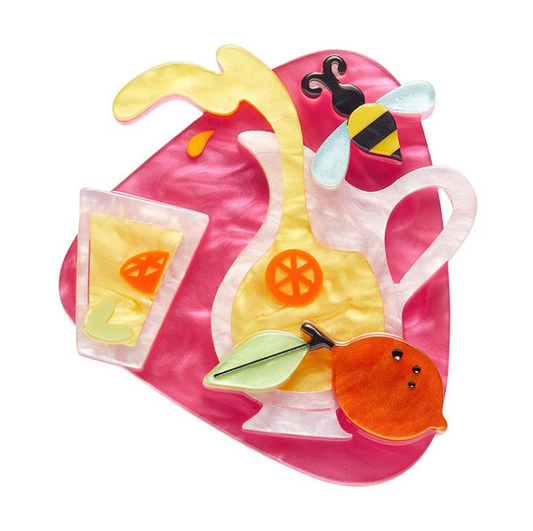 ERSTWILDER - Lemon Squeezy Brooch - ATOMIC ABODE COLLECTION