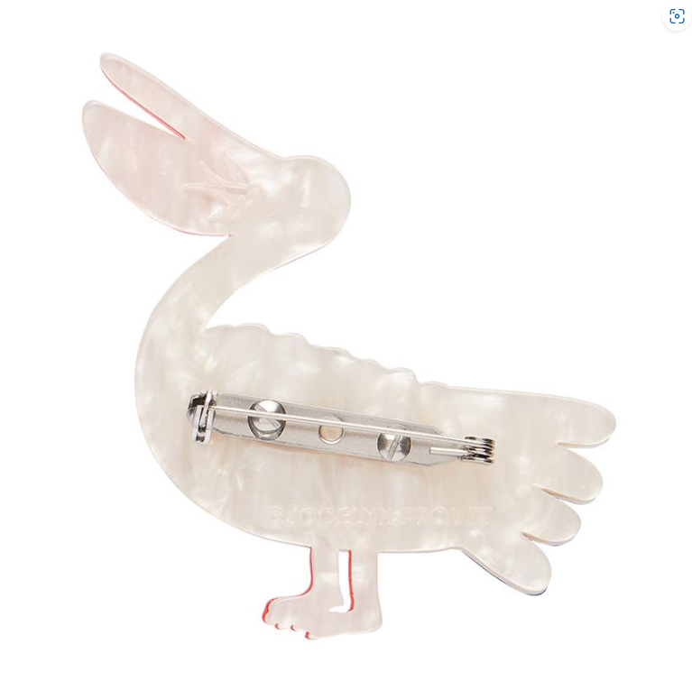 ERSTWILDER - "Pelican Perfection" Brooch - JOCELYN PROUST COLLECTION