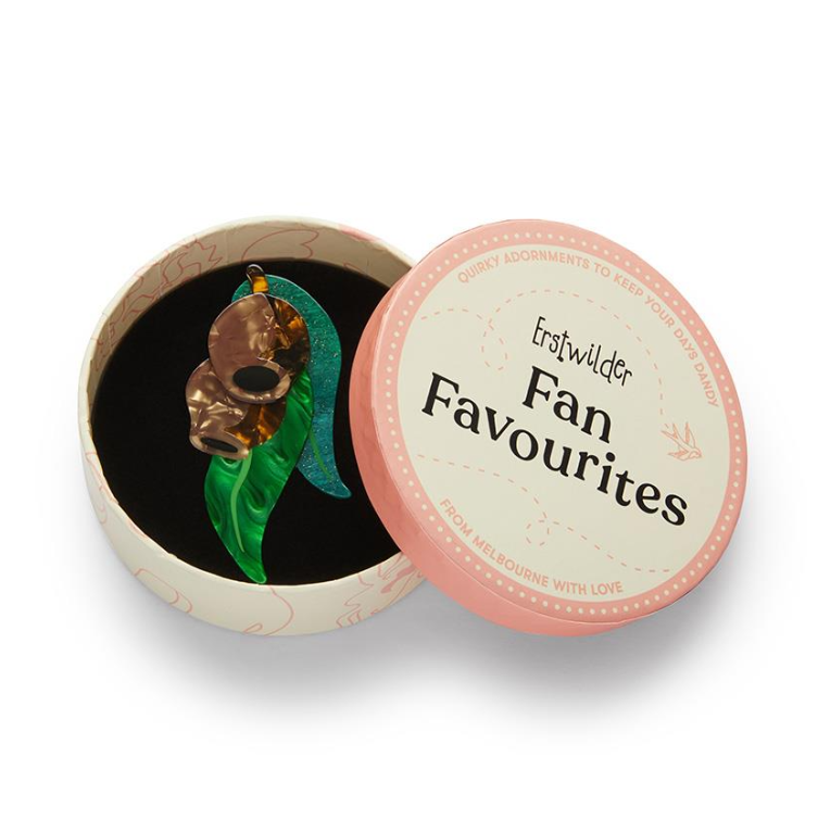 ERSTWILDER - "Gumnut Babies" Brooch - Fan Favourites