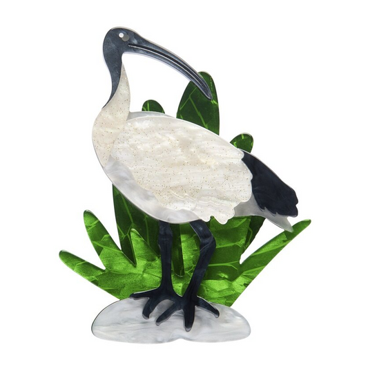 ERSTWILDER - "Izzy the Ibis" Brooch - AUSTRALIANA COLLECTION
