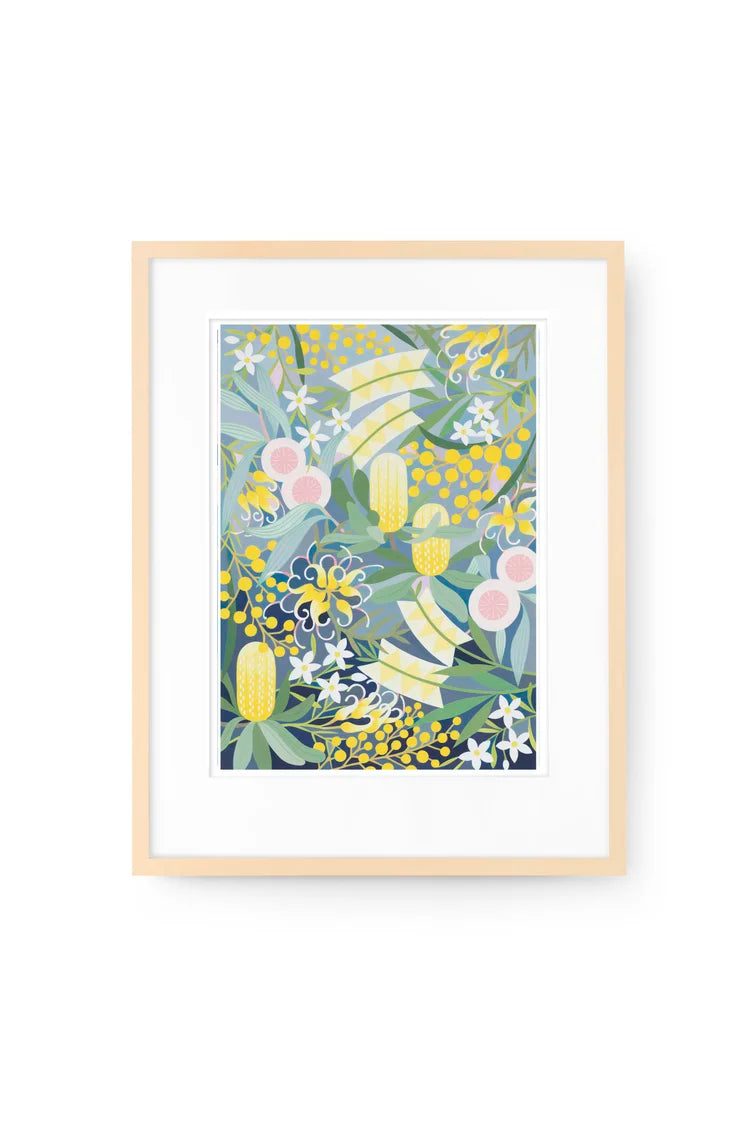 CLAIRE ISHINO- MEDIUM LIMITED EDITION A5 PRINTS- SECRET GARDEN