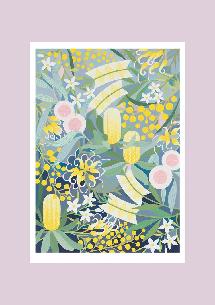 CLAIRE ISHINO- MEDIUM LIMITED EDITION A5 PRINTS- SECRET GARDEN
