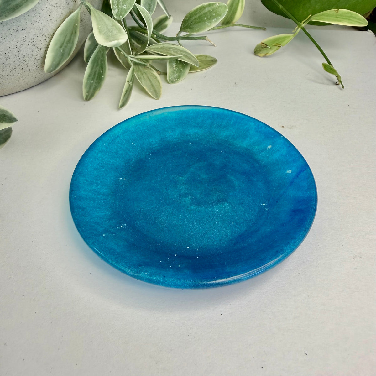 BRENDA STONE ART - Mini Round Resin Plate 1