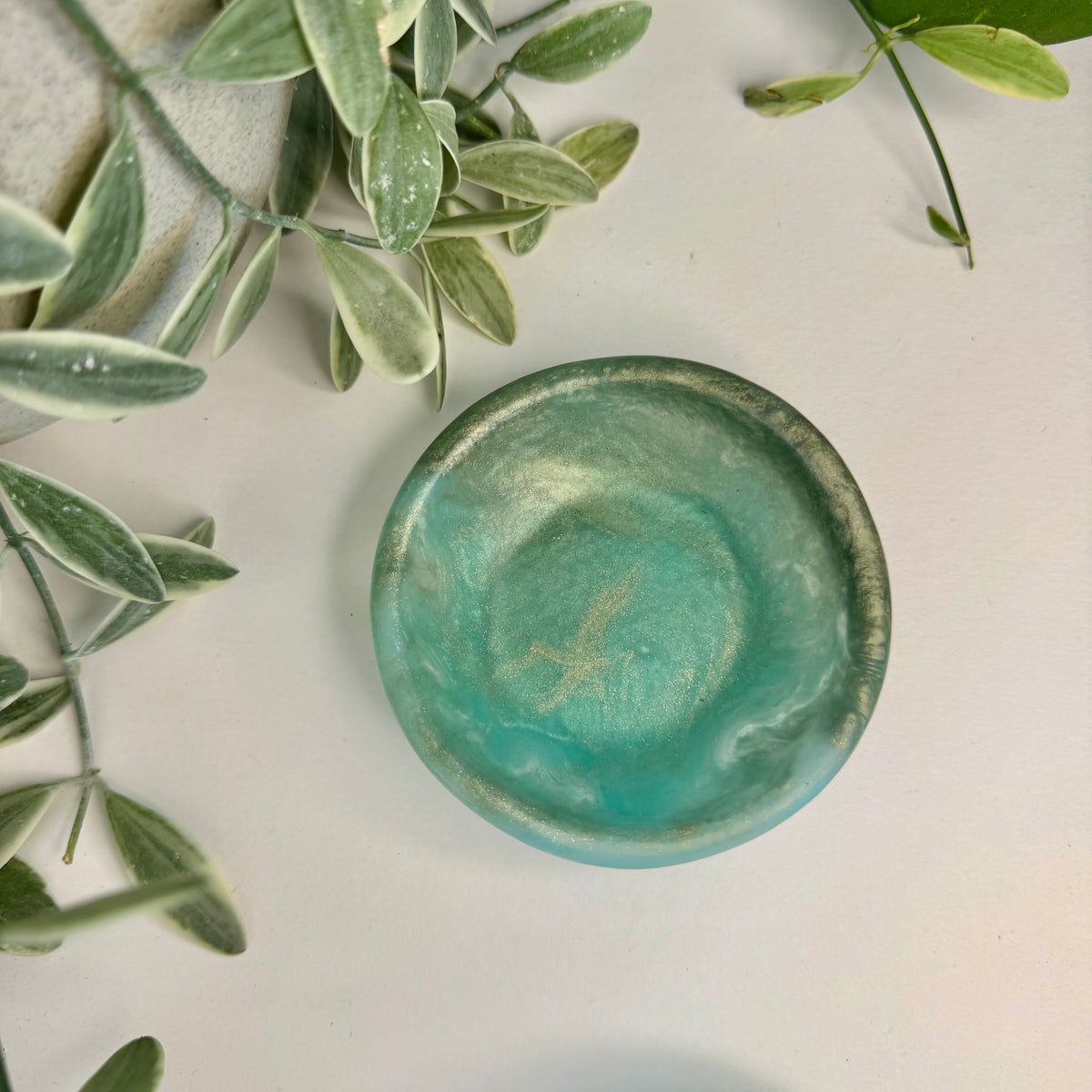 BRENDA STONE ART - Mini Scallop Resin Bowl 4