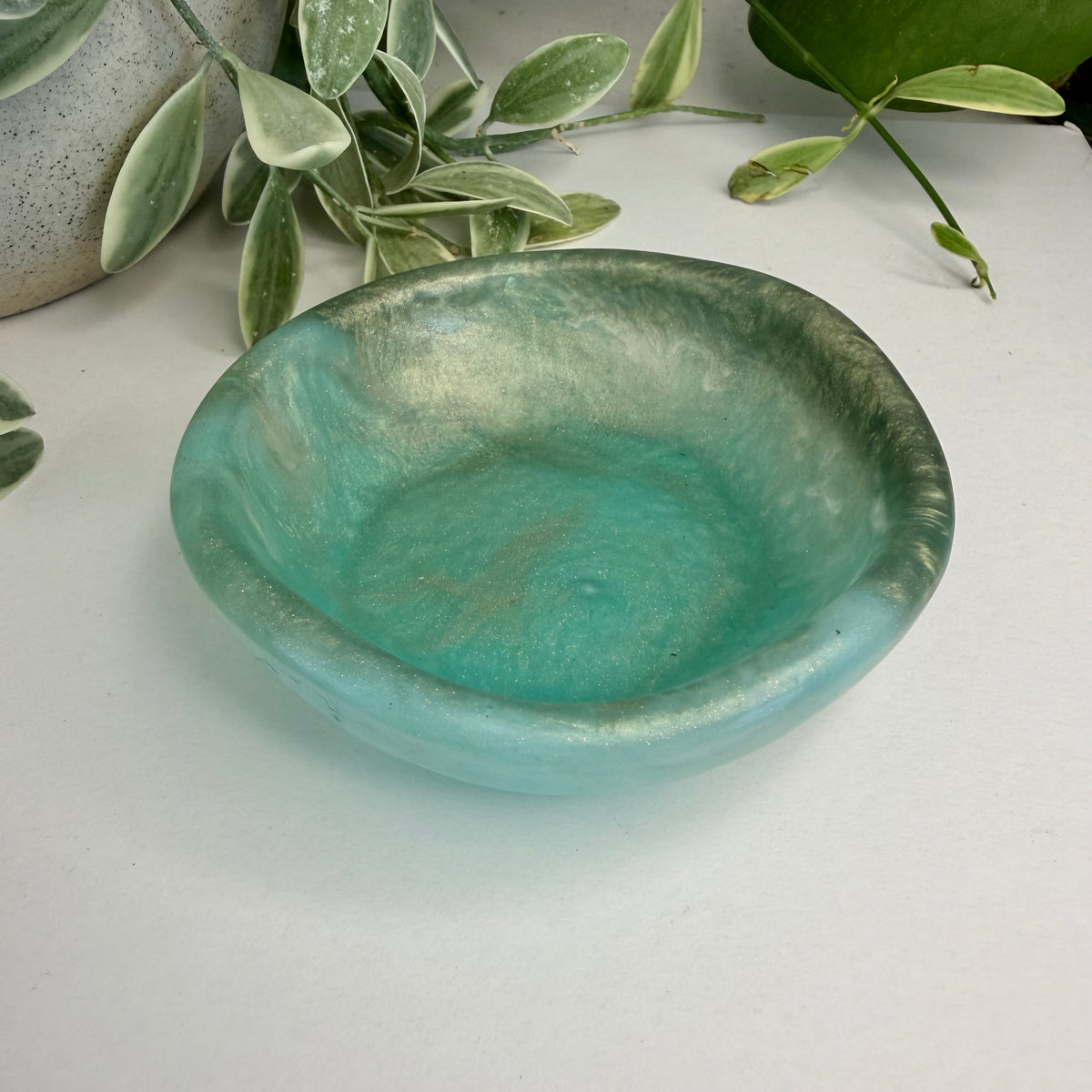 BRENDA STONE ART - Mini Scallop Resin Bowl 4