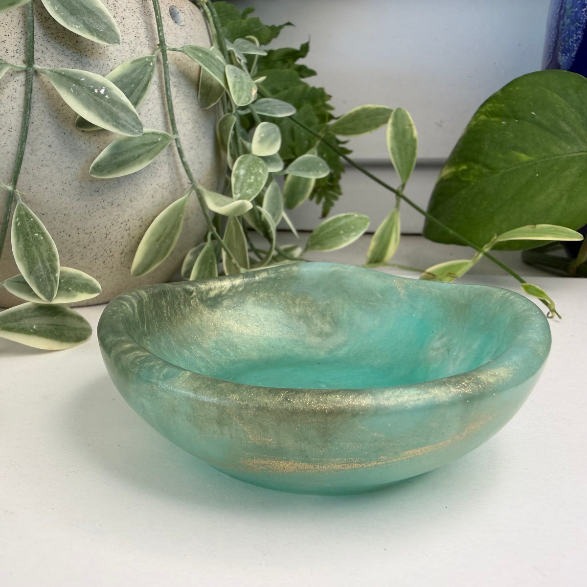 BRENDA STONE ART - Mini Scallop Resin Bowl 4