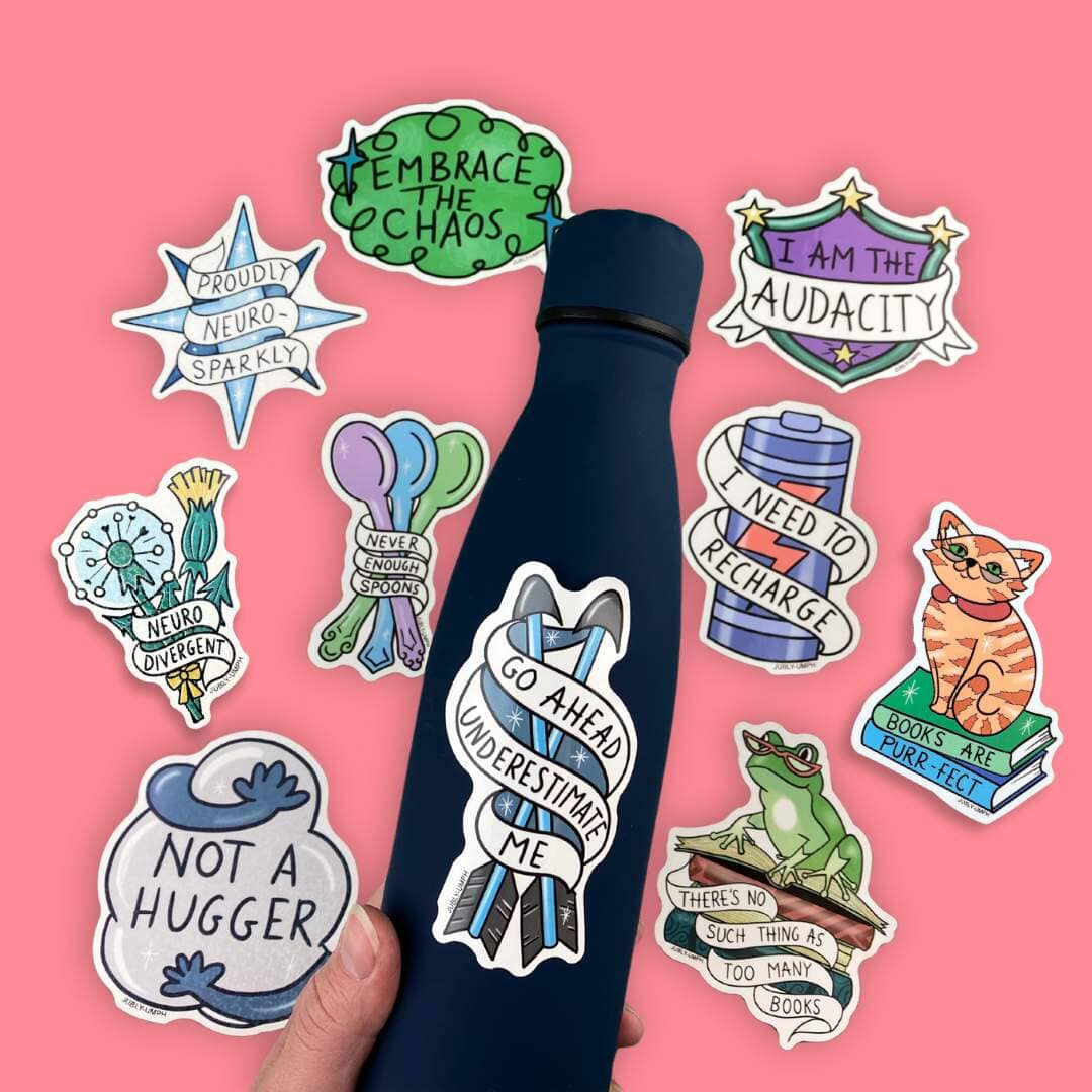 JUBLY-UMPH - "Go Ahead Underestimate Me" - Sticker