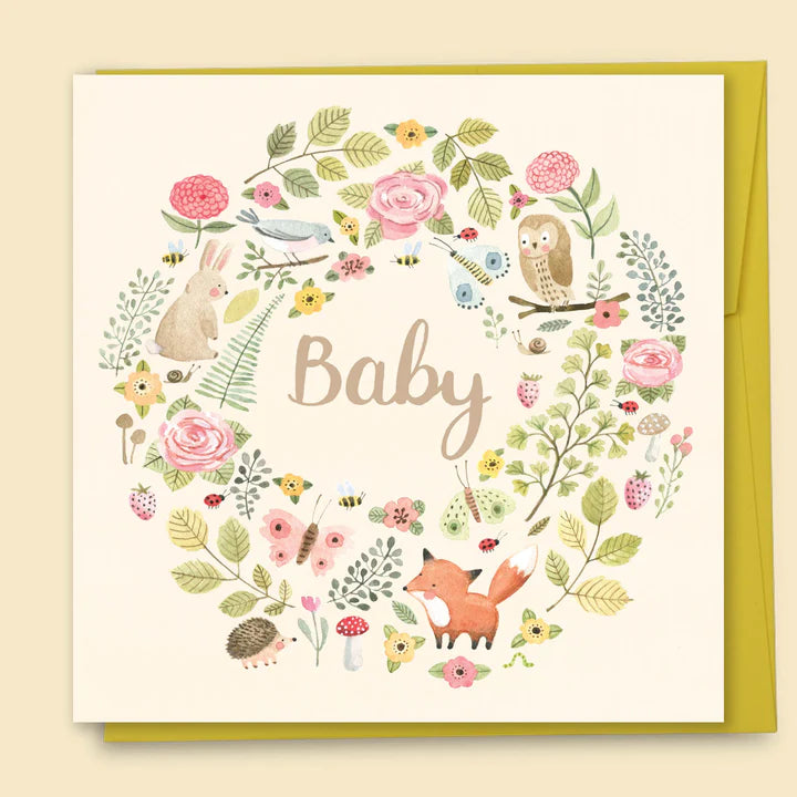 PAPERNEST - "Baby Forest Creatures" Card