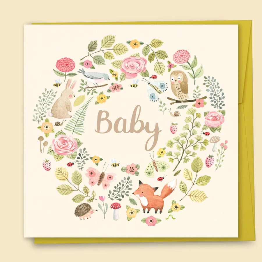 PAPERNEST - Baby Forest Creatures Greeting Card
