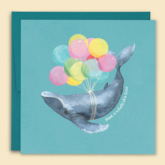 PAPERNEST - "Have A Whale Of A Time" Greeting Card