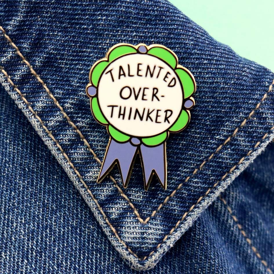 JUBLY-UMPH - "Talented Over-Thinker" - Lapel Pin