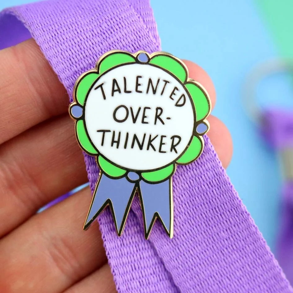 JUBLY-UMPH - "Talented Over-Thinker" - Lapel Pin