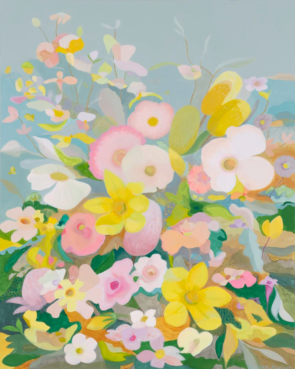 CLAIRE ISHINO- MEDIUM LIMITED EDITION A5 PRINTS- THE FEELING OF SPRING