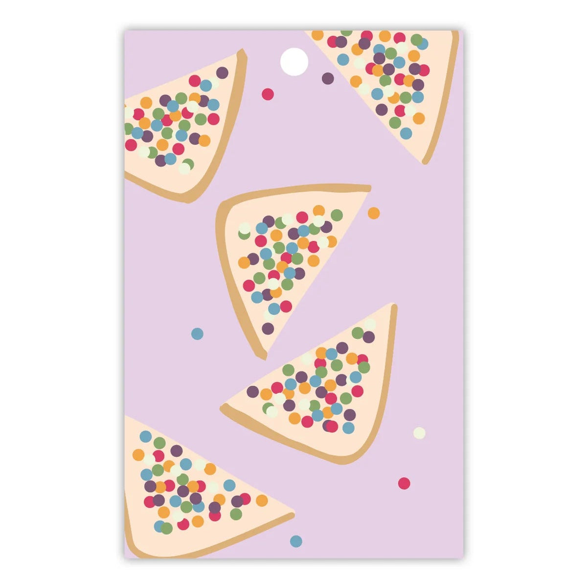 TO THE MOON & BACK PRINTS- "FAIRY BREAD BIRTHDAY WISHES"- Gift Tag
