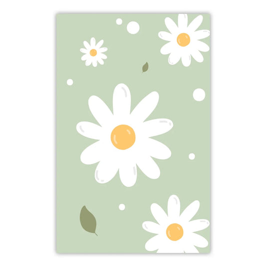TO THE MOON & BACK PRINTS- "FLORAL GREEN"- Gift Tag