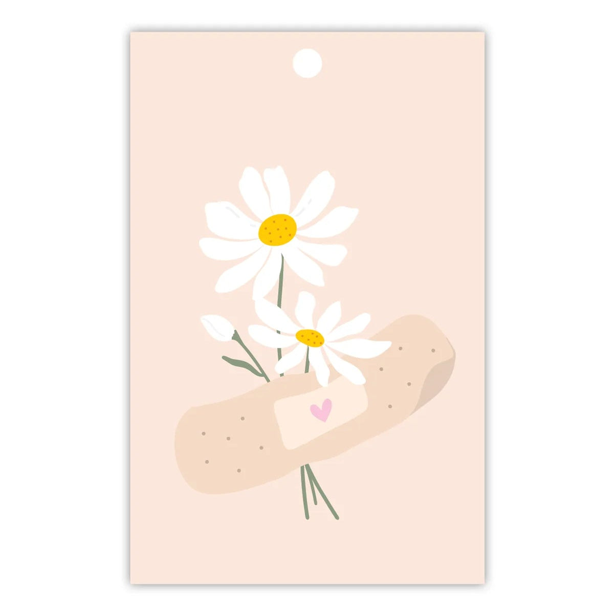 TO THE MOON & BACK PRINTS- "HOPE YOU FEEL BETTER SOON"- Gift Tag