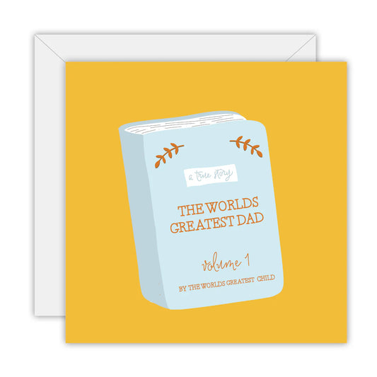 TO THE MOON & BACK PRINTS- "WORLD'S GREATEST DAD"- Father's Day Card
