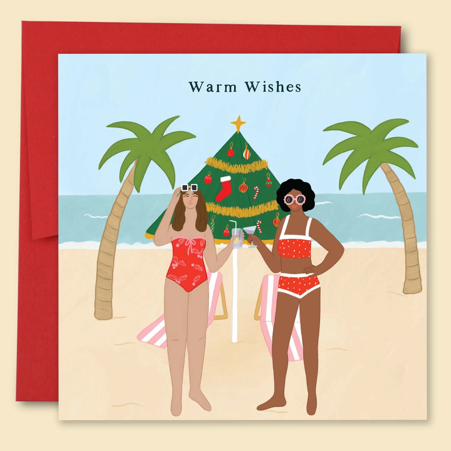 PAPERNEST - "Warm Christmas Wishes" Christmas Card