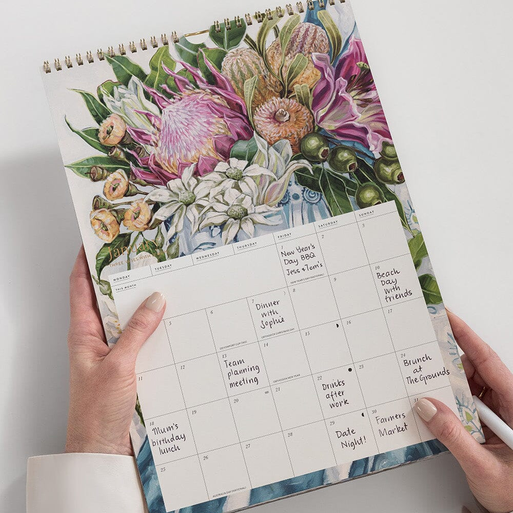 BESPOKE LETTERPRESS - 2027 Wall Calendar