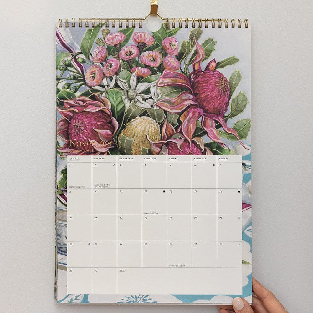 BESPOKE LETTERPRESS - 2027 Wall Calendar