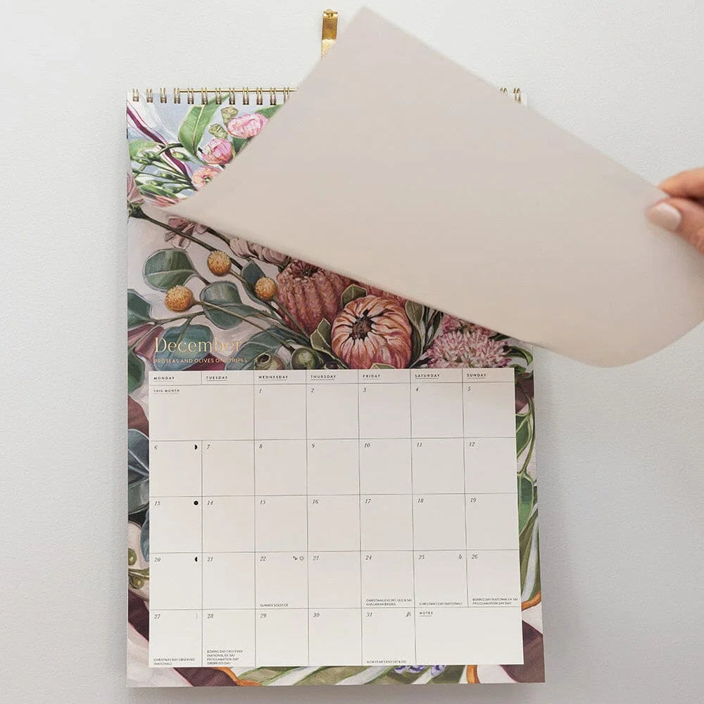 BESPOKE LETTERPRESS - 2027 Wall Calendar