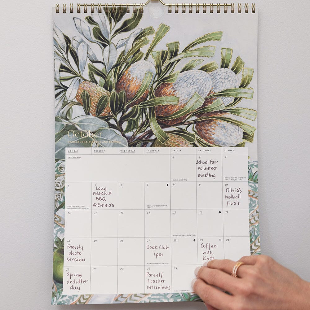 BESPOKE LETTERPRESS - 2027 Wall Calendar