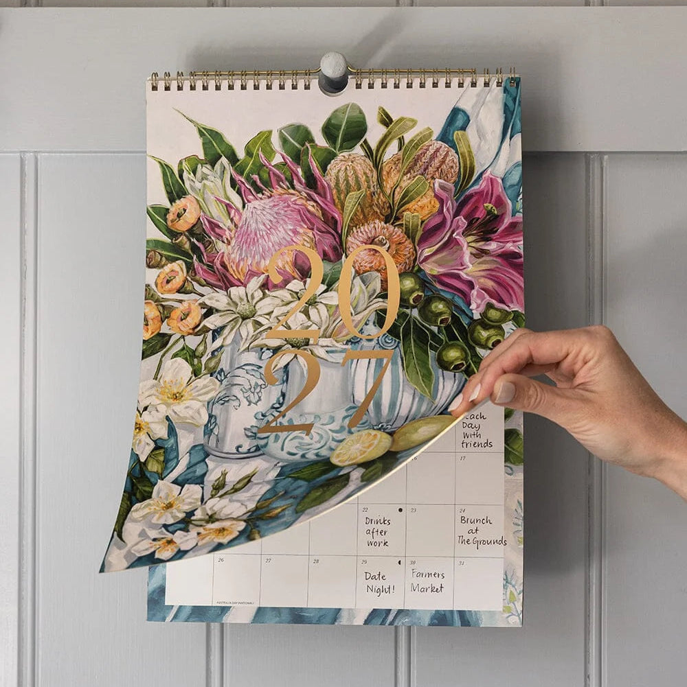 BESPOKE LETTERPRESS - 2027 Wall Calendar