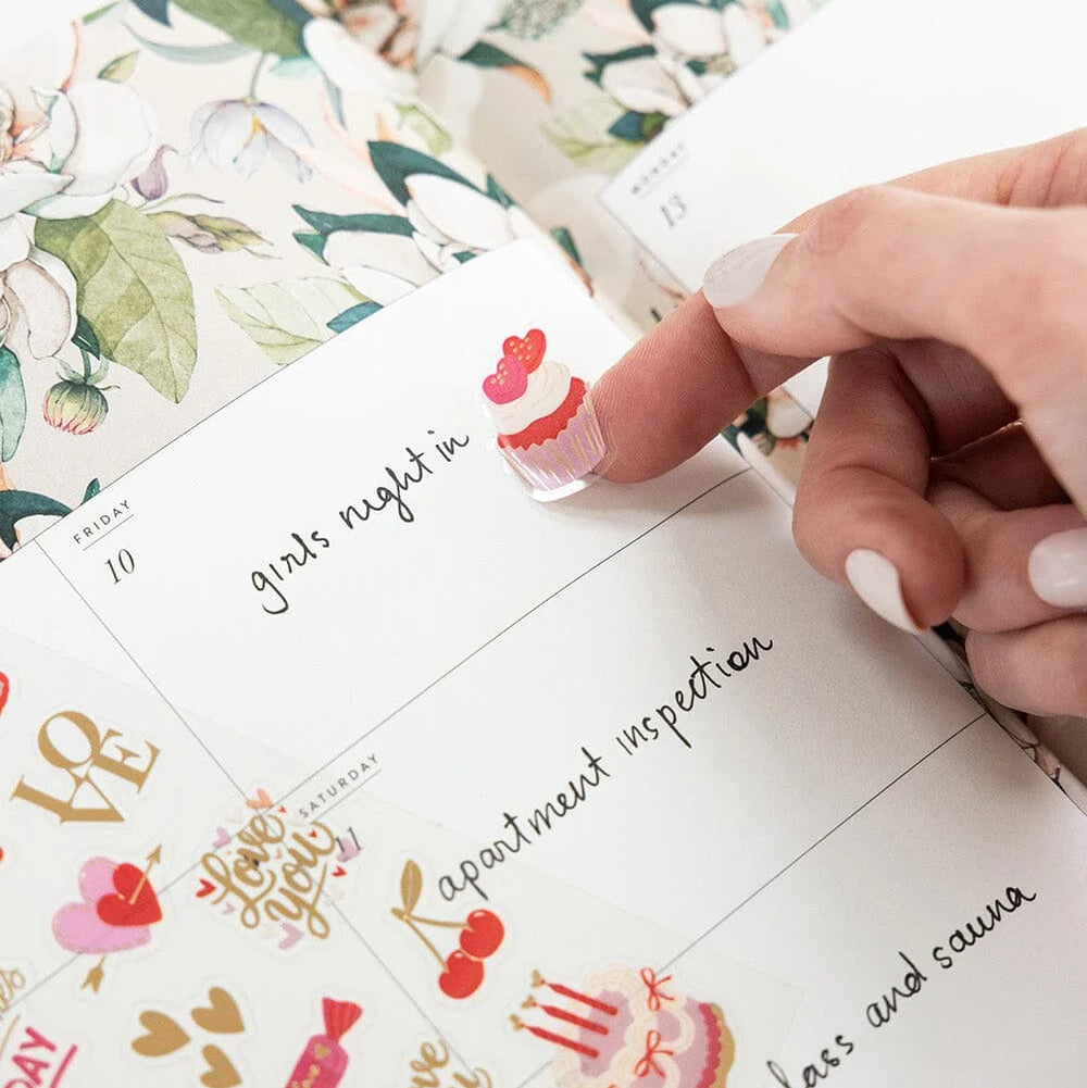 BESPOKE LETTERPRESS - 2027 Weekly Calendar Notebook