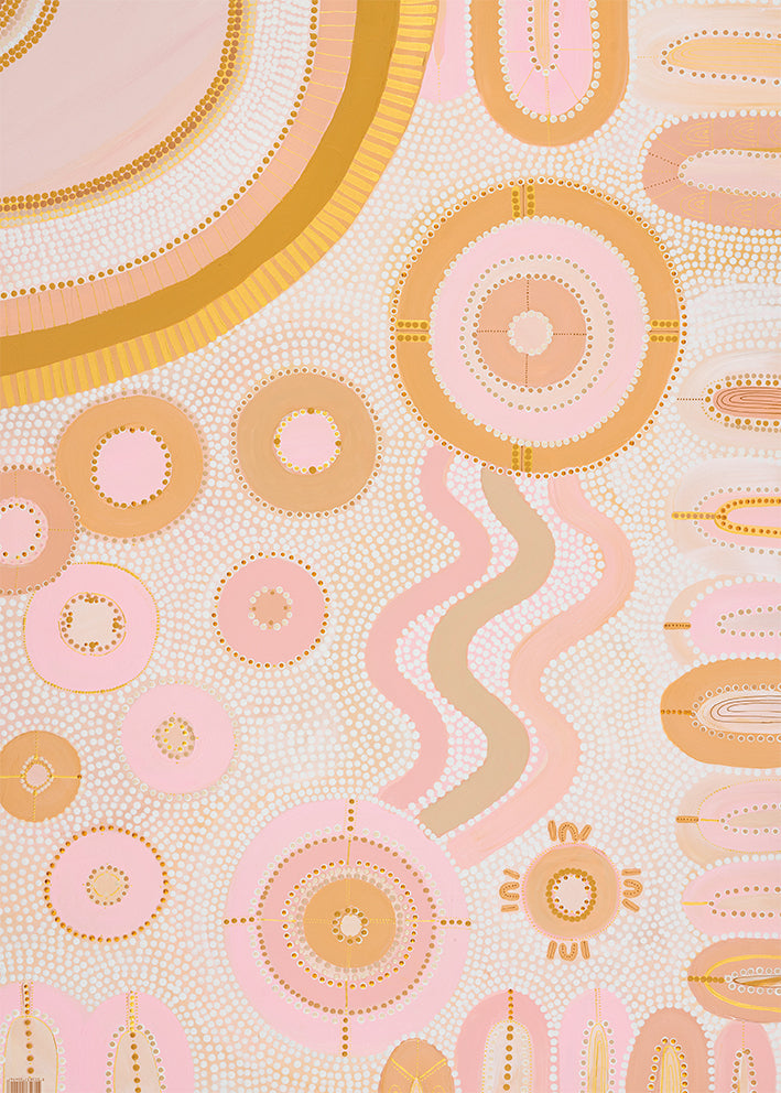 EARTH GREETINGS- Journey- Folded Gift Wrap Natalie Jade