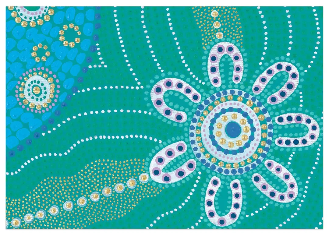 EARTH GREETINGS- Our Favourite Place- Folded Gift Wrap Domica Hill