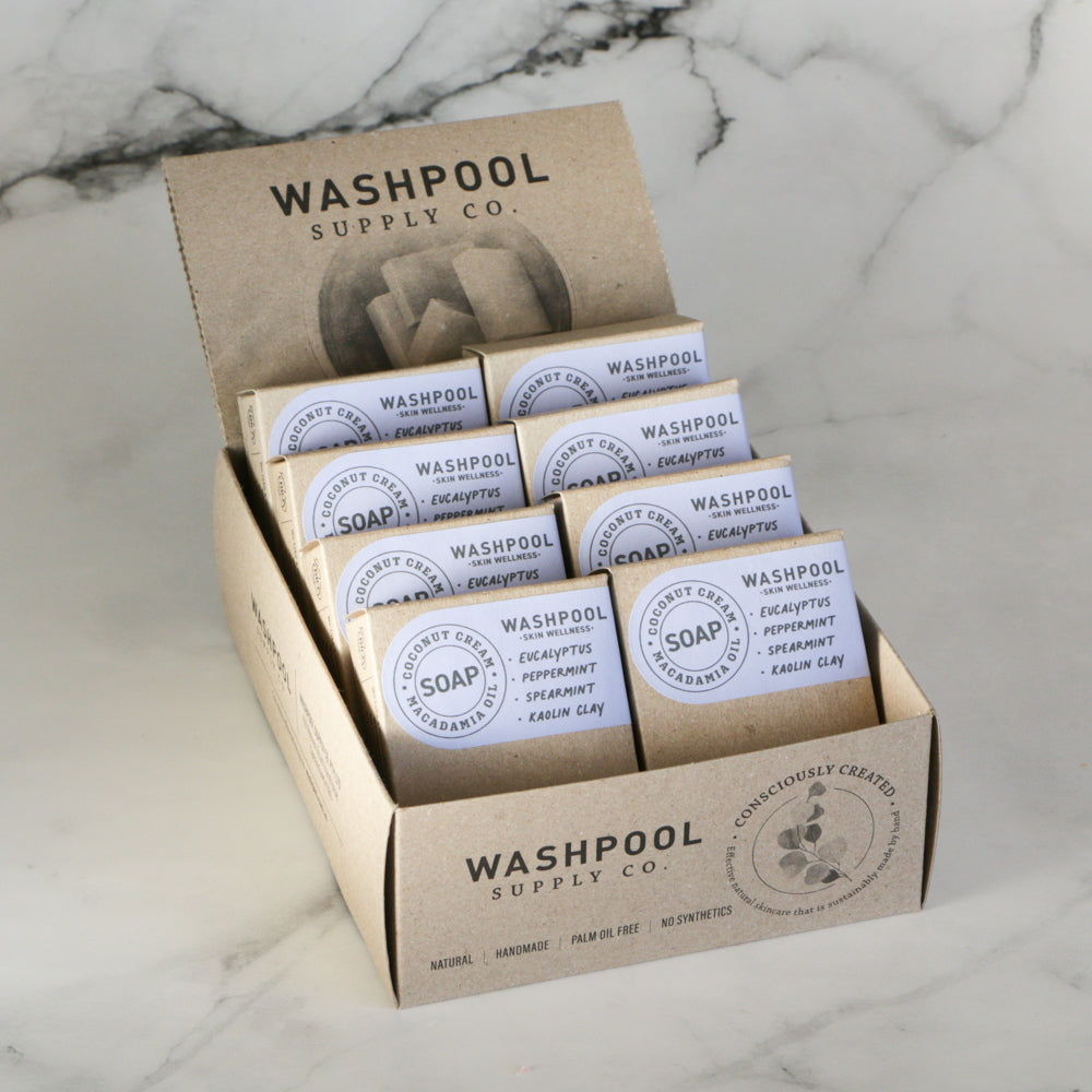 WASHPOOL SUPPLY CO- Eucalyptus & Wild Mint Coconut Cream Soap