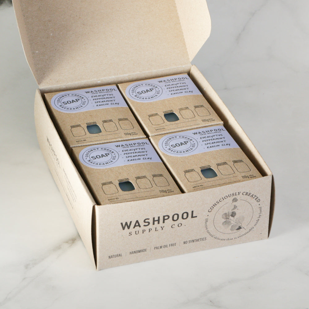 WASHPOOL SUPPLY CO- Eucalyptus & Wild Mint Coconut Cream Soap