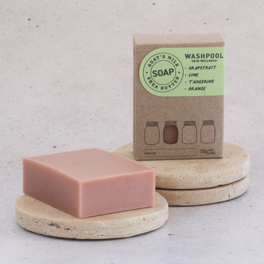 WASHPOOL SUPPLY CO- Grapefruit, Lime & Tangerine Goat's Milk Soap