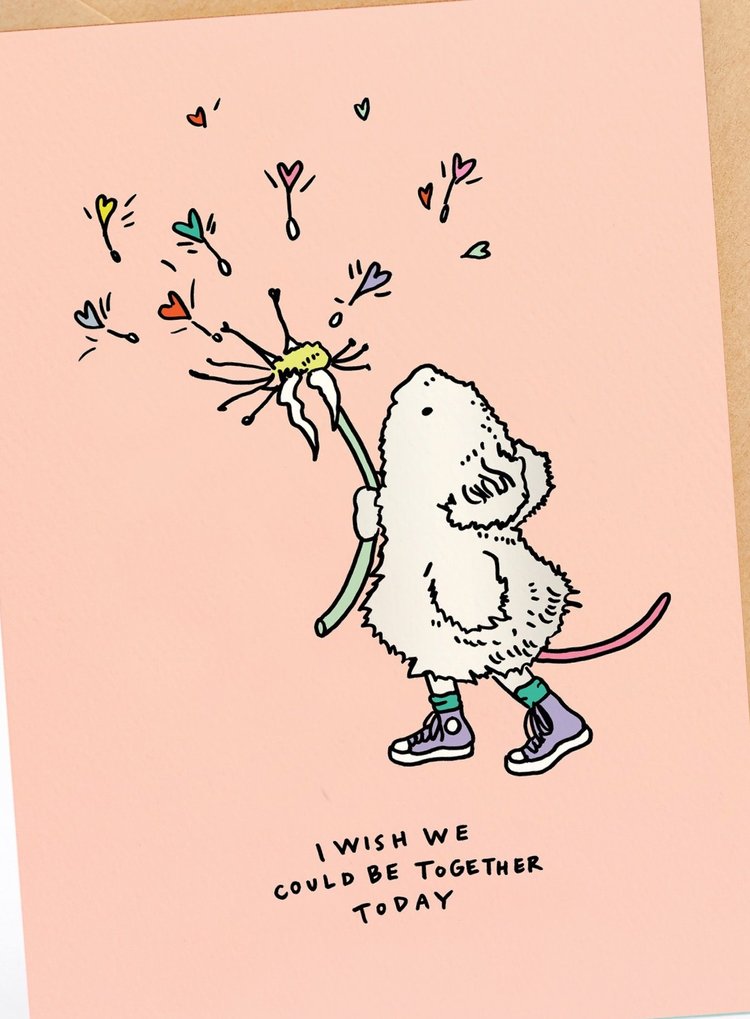 WALLY PAPER CO - "Together Wish" Greeting Card