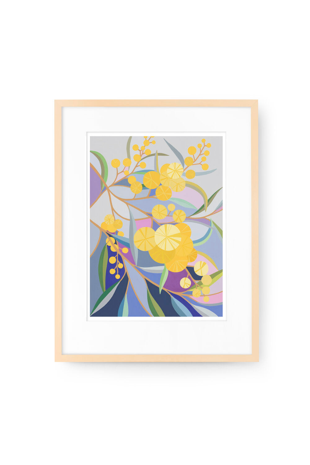 CLAIRE ISHINO- SMALL LIMITED EDITION A5 PRINTS- Wattle on my Walk